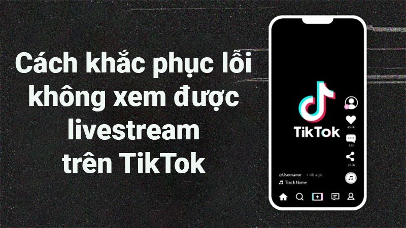 5 Cách Khắc Phục Lỗi Không Xem Được Livestream Trên TikTok
